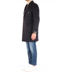 Breras Cappotto doppiopetto blu