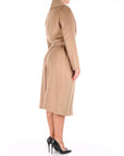 MaxMara Studio 2 Cappotto a vestaglia beige