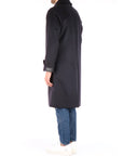 Breras cappotto lungo blu