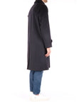 Breras cappotto lungo blu