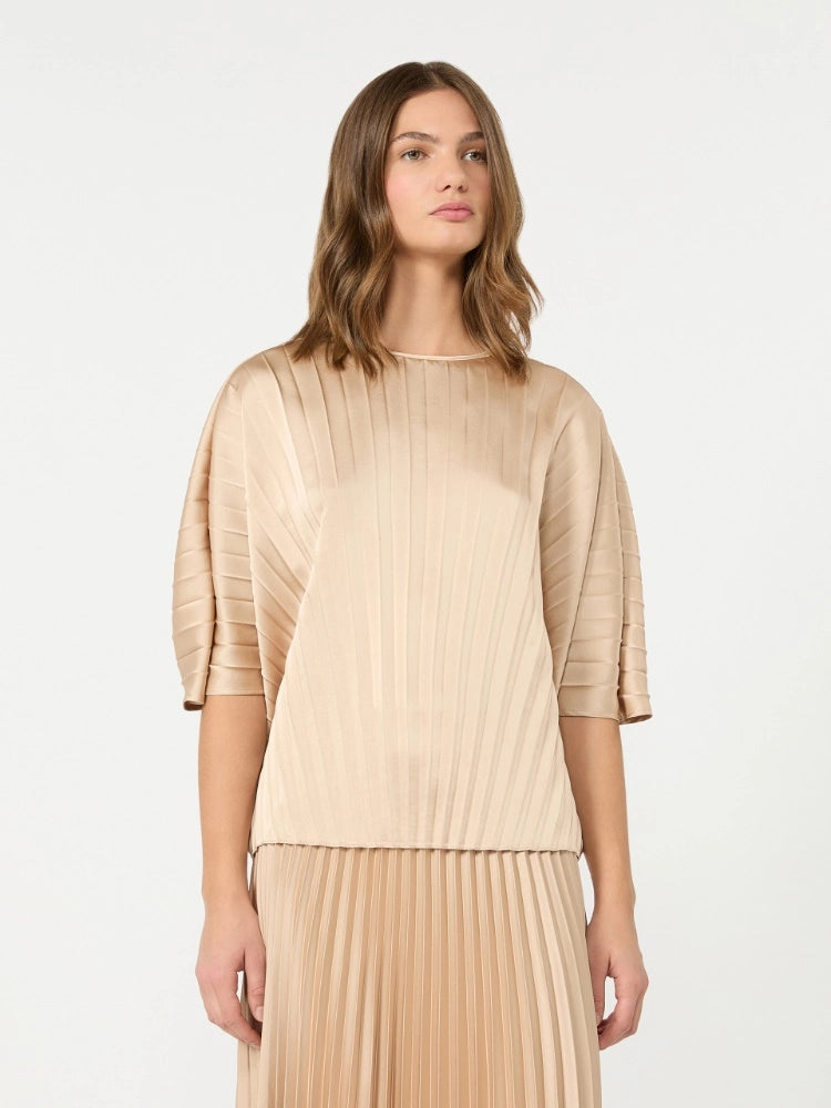MAXMARA WEEKEND Blusa ampia in raso plissé