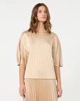 MAXMARA WEEKEND Blusa ampia in raso plissé