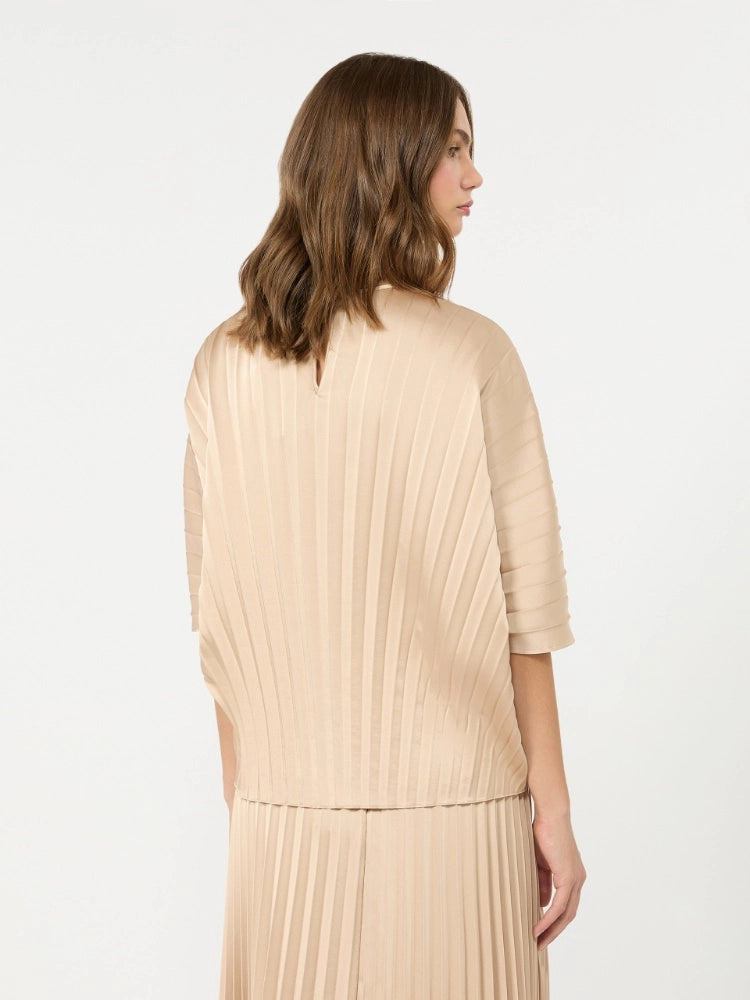 MAXMARA WEEKEND Blusa ampia in raso plissé