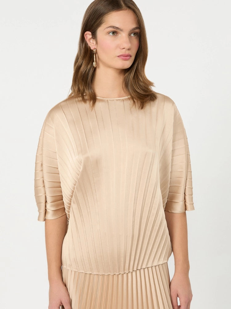 MAXMARA WEEKEND Blusa ampia in raso plissé