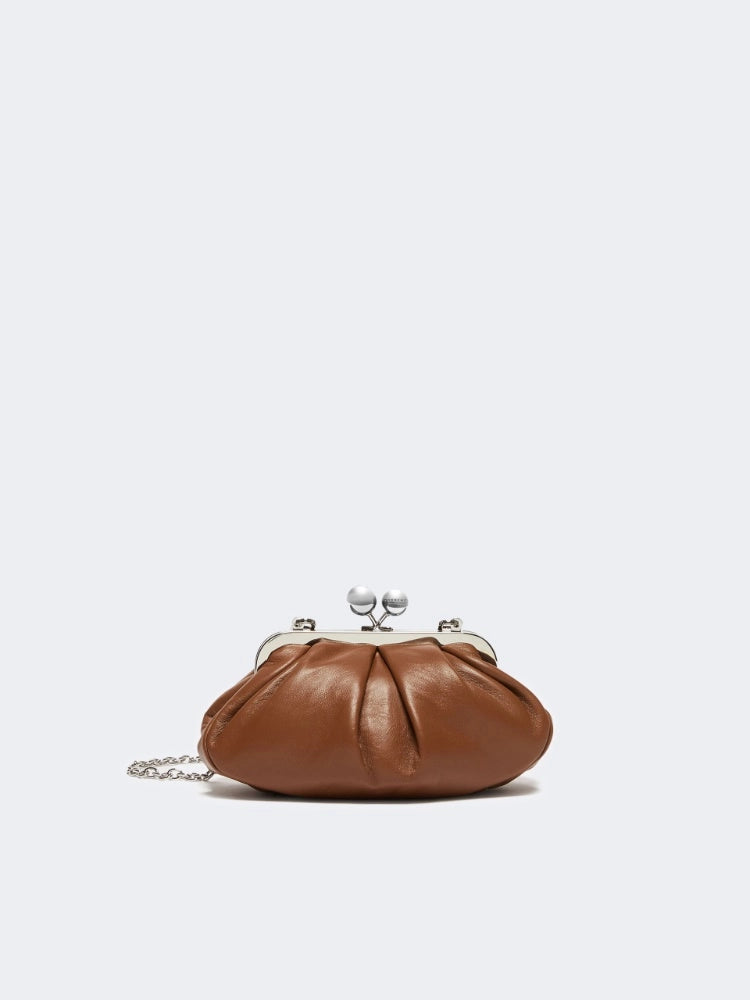 Max Mara Weekend Borsa Pasticcino Bag Small in montone - CUOIO