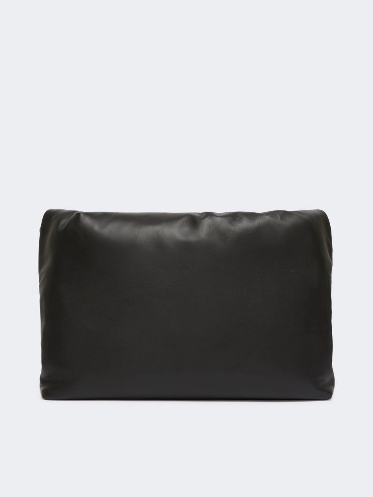 Max Mara Weekend Borsa Busta Pasticcino Bag in montone - NERO