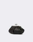 Max Mara Weekend Borsa Pasticcino Bag Small in montone - NERO