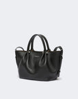 Max Mara Weekend Borsa Tote bag piccola in pelle texturizzata - NERO
