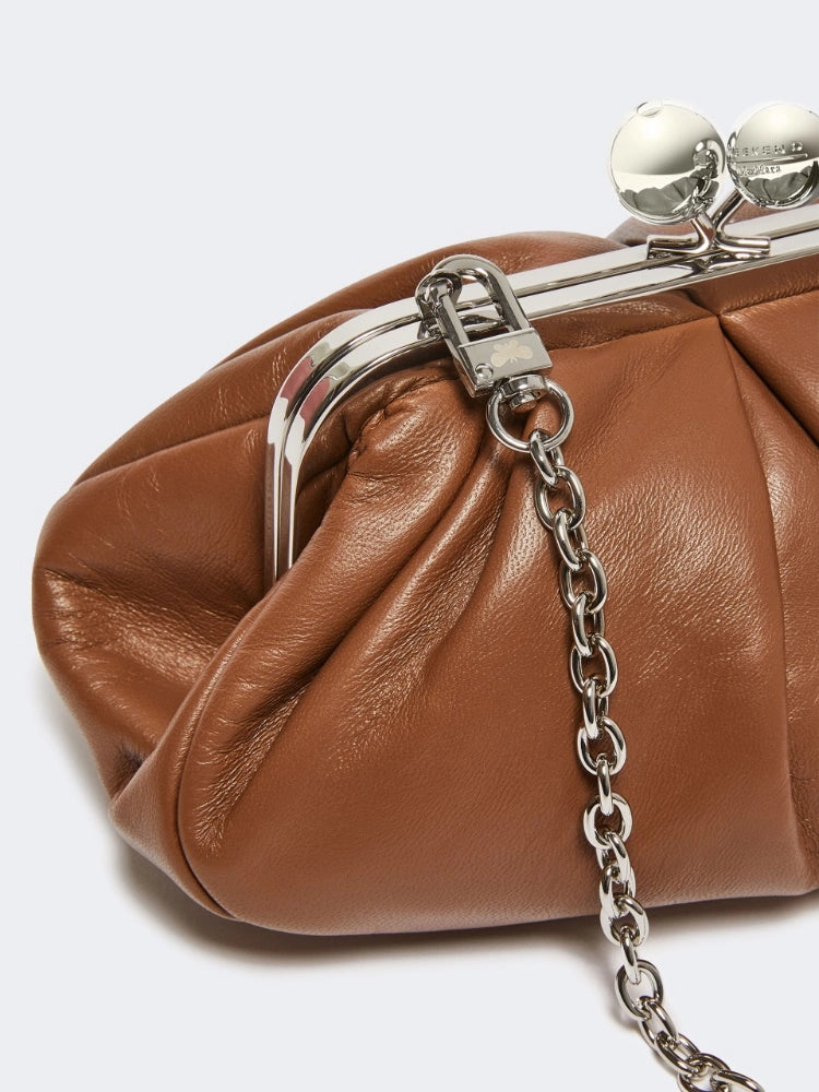 Max Mara Weekend Borsa Pasticcino Bag Small in montone - CUOIO