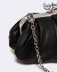 Max Mara Weekend Borsa Pasticcino Bag Small in montone - NERO