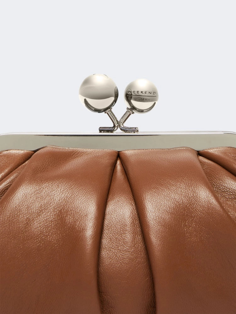 Max Mara Weekend Borsa Pasticcino Bag Small in montone - CUOIO