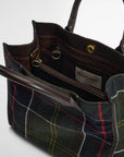 Borsa tote Barrhill in tartan