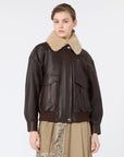 Max Mara Weekend Giacca aviator in nappa