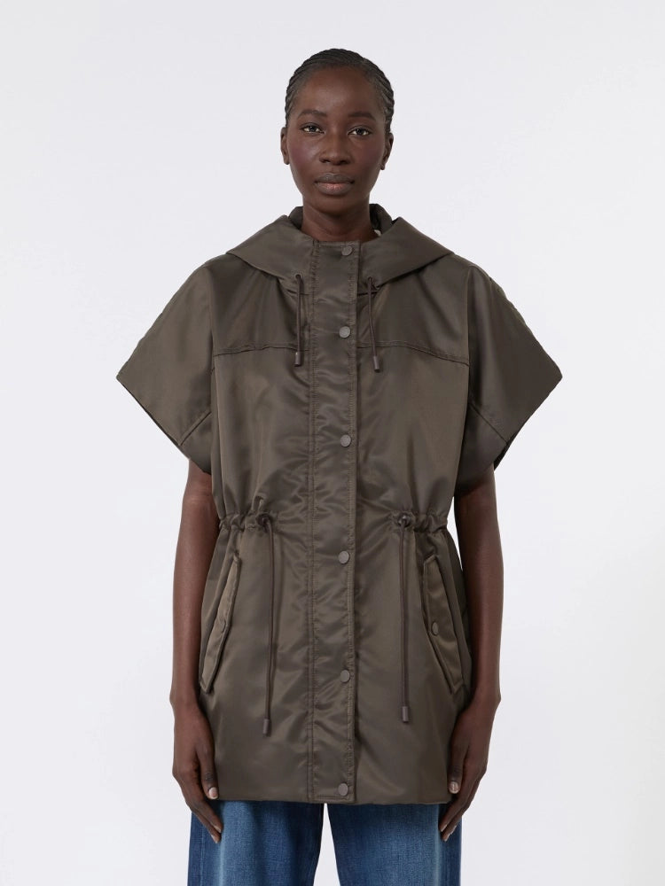 Max Mara Weekend Gilet imbottito in twill antigoccia