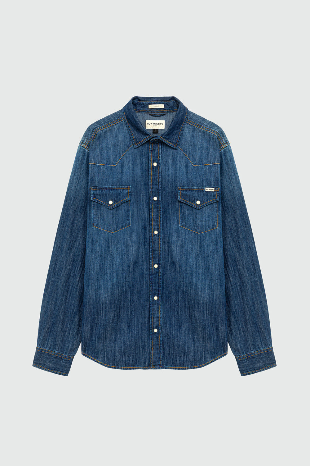ROY ROGER'S CAMICIA MARTIN IN DENIM TUCSON