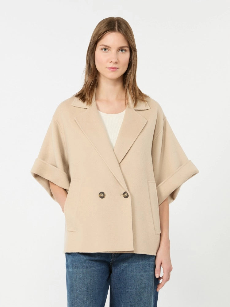 Max Mara Weekend Cappotto corto in drap di lana