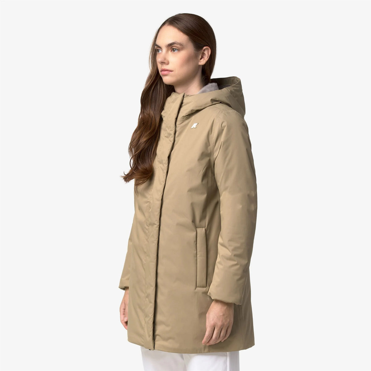 Kway donna  Giacca Sophie Twill Soft Beaver