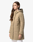Kway donna  Giacca Sophie Twill Soft Beaver