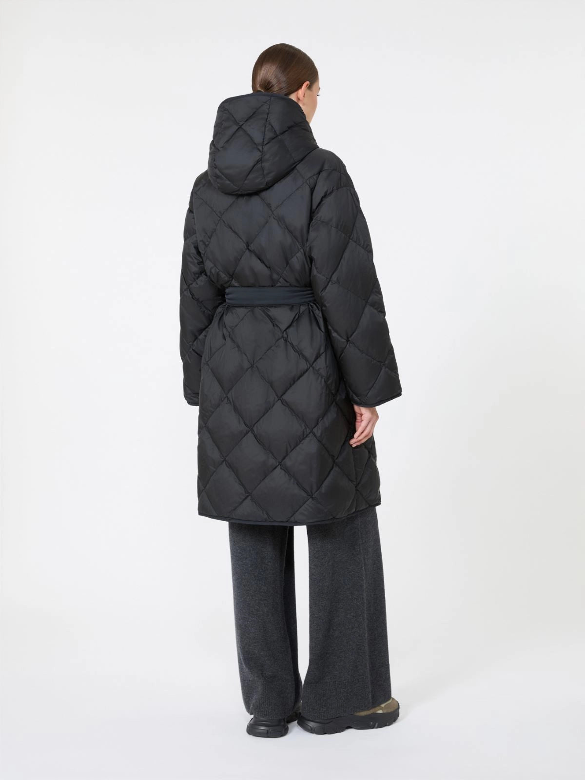 Max Mara Weekend  Piumino reversibile in twill tecnico - NERO