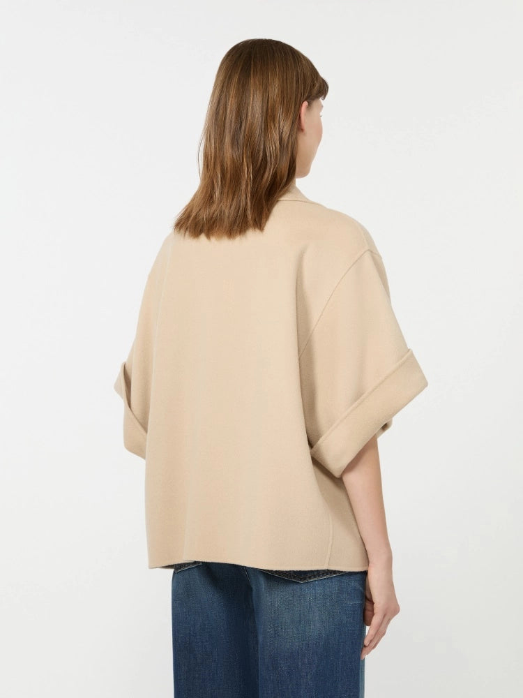 Max Mara Weekend Cappotto corto in drap di lana
