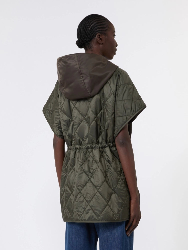 Max Mara Weekend Gilet imbottito in twill antigoccia