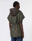 Max Mara Weekend Gilet imbottito in twill antigoccia