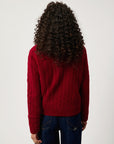 ROY ROGER'S  PULLOVER IN LANA E CASHMERE A TRECCE