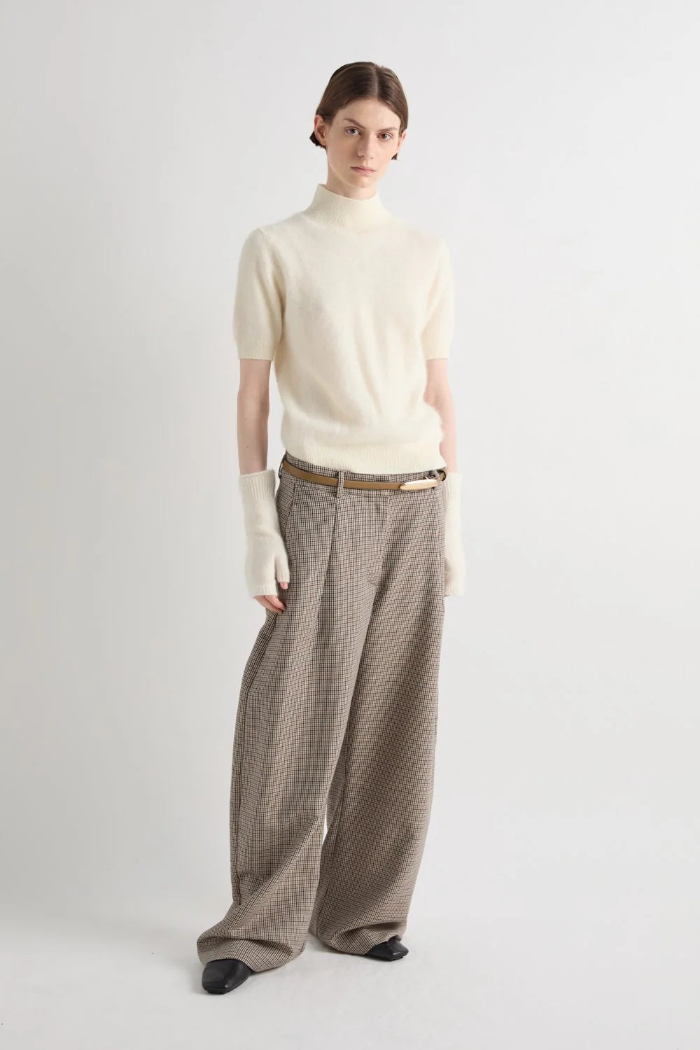 MEIMEIJ   MAGLIA IN PURA LANA CON COLLO ALTO