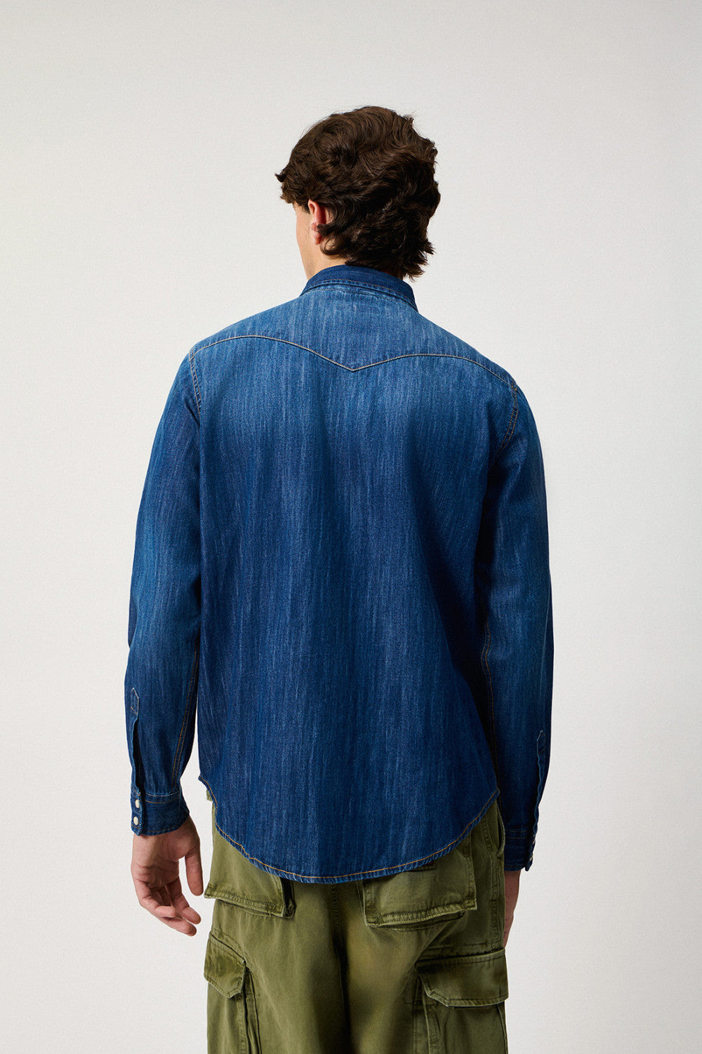 ROY ROGER'S CAMICIA MARTIN IN DENIM TUCSON