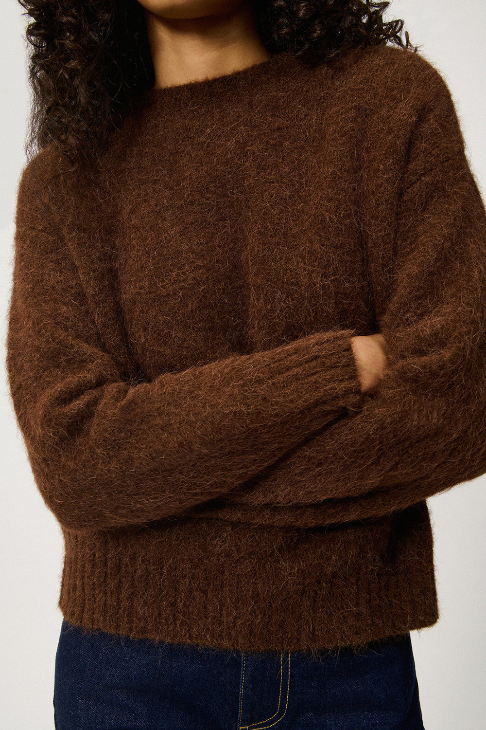 ROY ROGER'S  MAGLIA GIROCOLLO IN ALPACA
