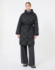 Max Mara Weekend  Piumino reversibile in twill tecnico - NERO