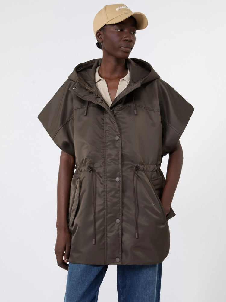 Max Mara Weekend Gilet imbottito in twill antigoccia