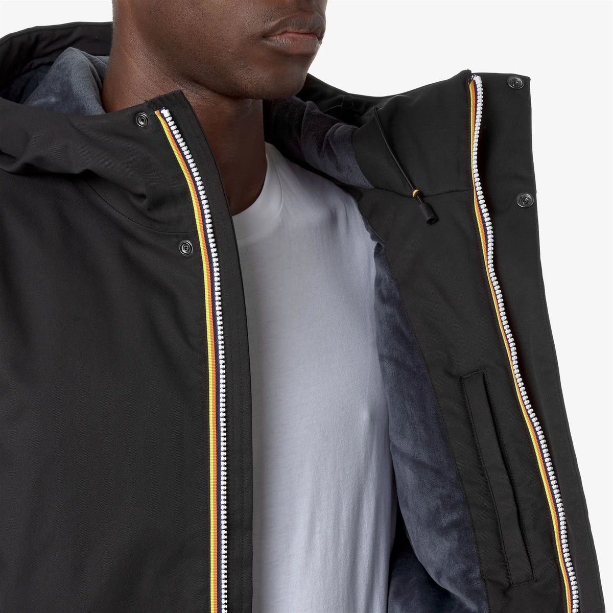 Kway Felpa Giacca Jacko Twill Marmotta