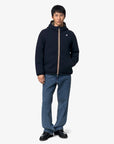 Kway Felpa Giacca Jack Spacer Nylon Double