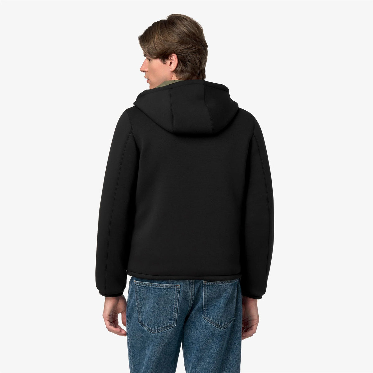 Kway Felpa Giacca Jack Spacer Nylon Double