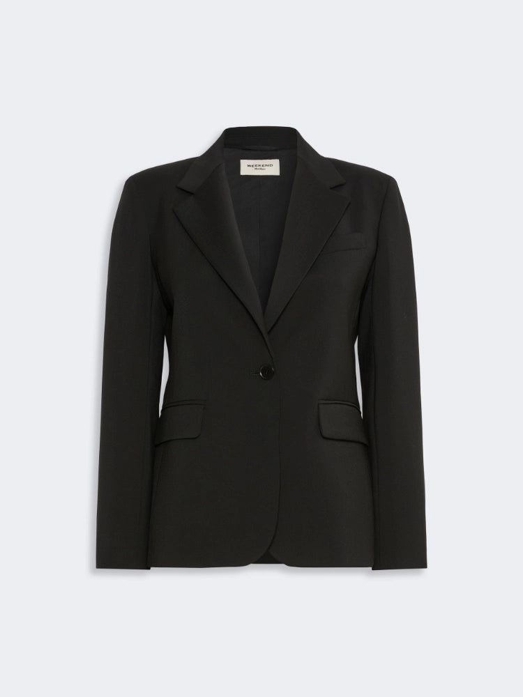 Max Mara Weekend  Blazer monopetto in lana stretch
