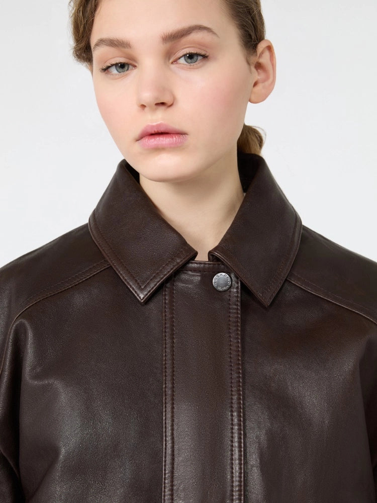 Max Mara Weekend Giacca aviator in nappa
