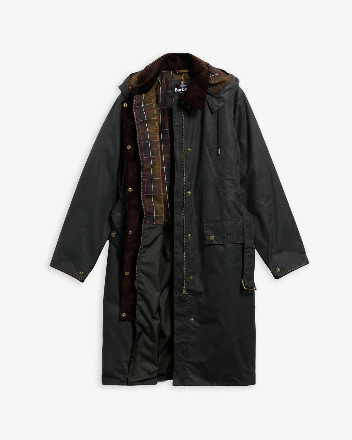 Barbour Giacca lunga cerata Antoinette dal taglio lungo