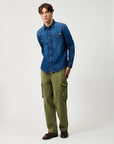 ROY ROGER'S CAMICIA MARTIN IN DENIM TUCSON