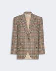 Max Mara Weekend Blazer monopetto in lana Principe di Galles