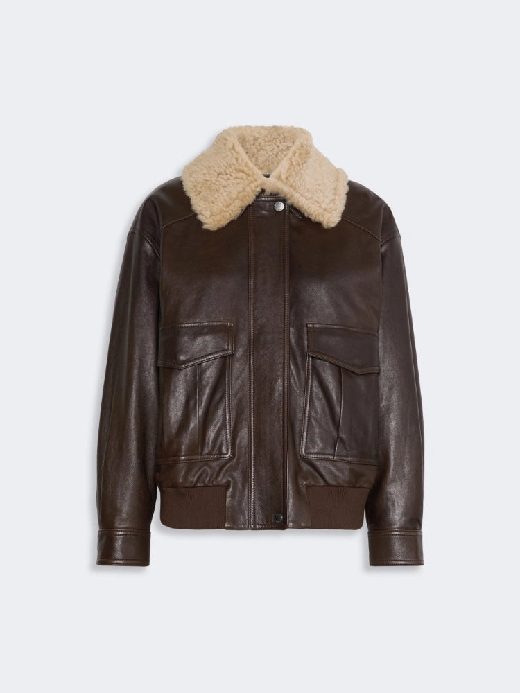 Max Mara Weekend Giacca aviator in nappa