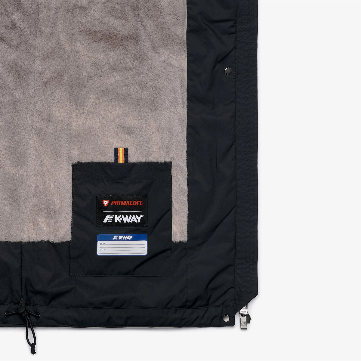 Kway donna Giacca Sophie Twill Soft Beaver