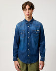 ROY ROGER'S CAMICIA MARTIN IN DENIM TUCSON