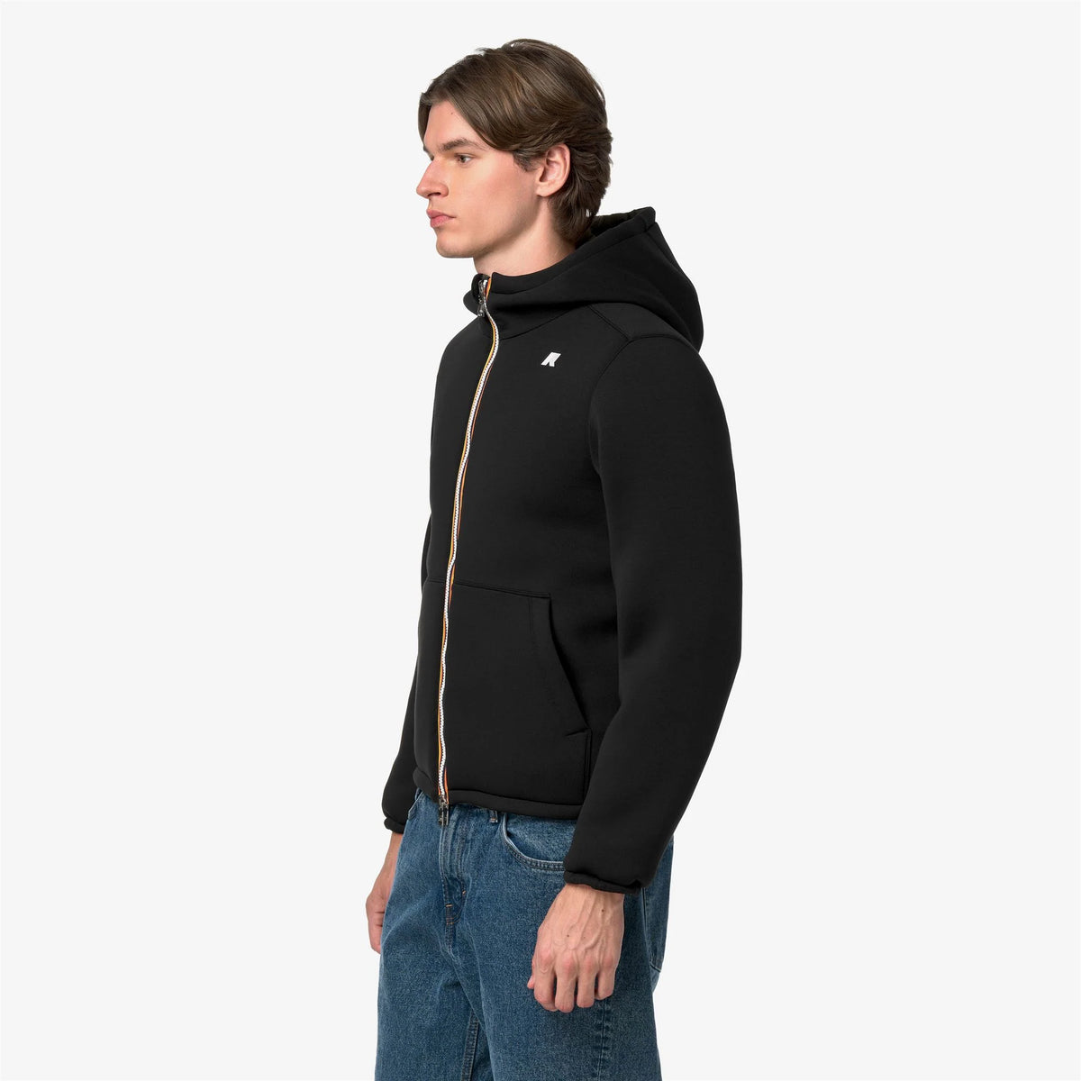 Kway Felpa Giacca Jack Spacer Nylon Double