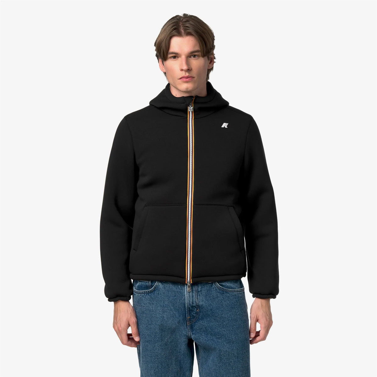 Kway Felpa Giacca Jack Spacer Nylon Double