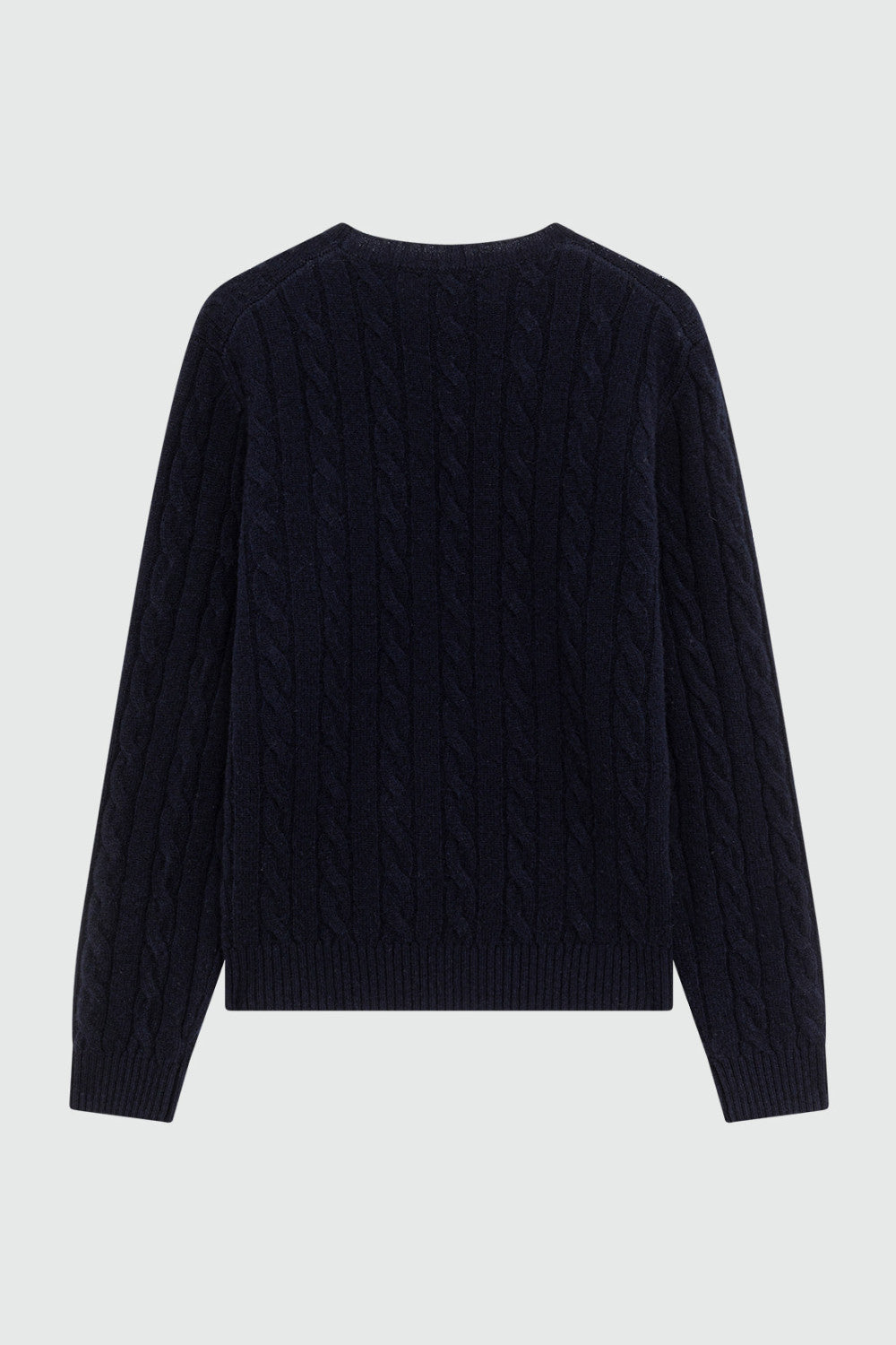 ROY ROGER'S  PULLOVER IN LANA E CASHMERE A TRECCE