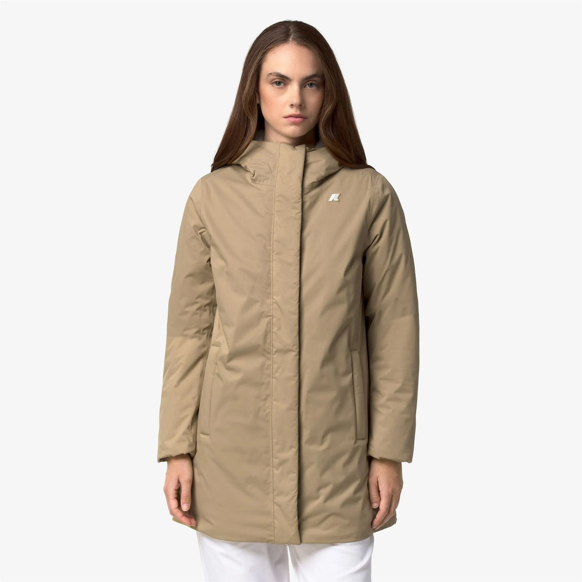Kway donna  Giacca Sophie Twill Soft Beaver