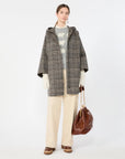 Max Mara Weekend Cappotto midi in lana Principe di Galles