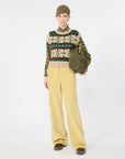Max Mara Weekend Gilet in filato di lana jacquard