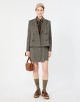Max Mara Weekend Giacca doppiopetto in jersey micro jacquard